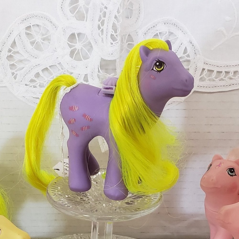 Vintage G-1 MLP ❤ 1986 Flutter Pony Yum Yum My Little Pony